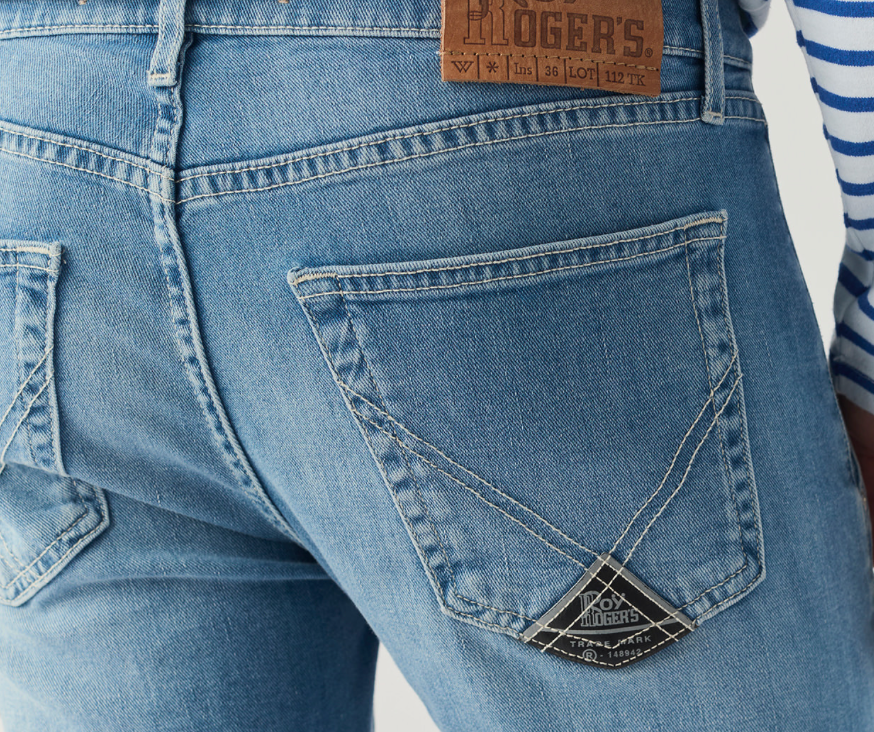 ROY ROGERS jeans blu WHEEL 517