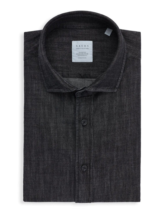 Camicia Xacus in Denim Black