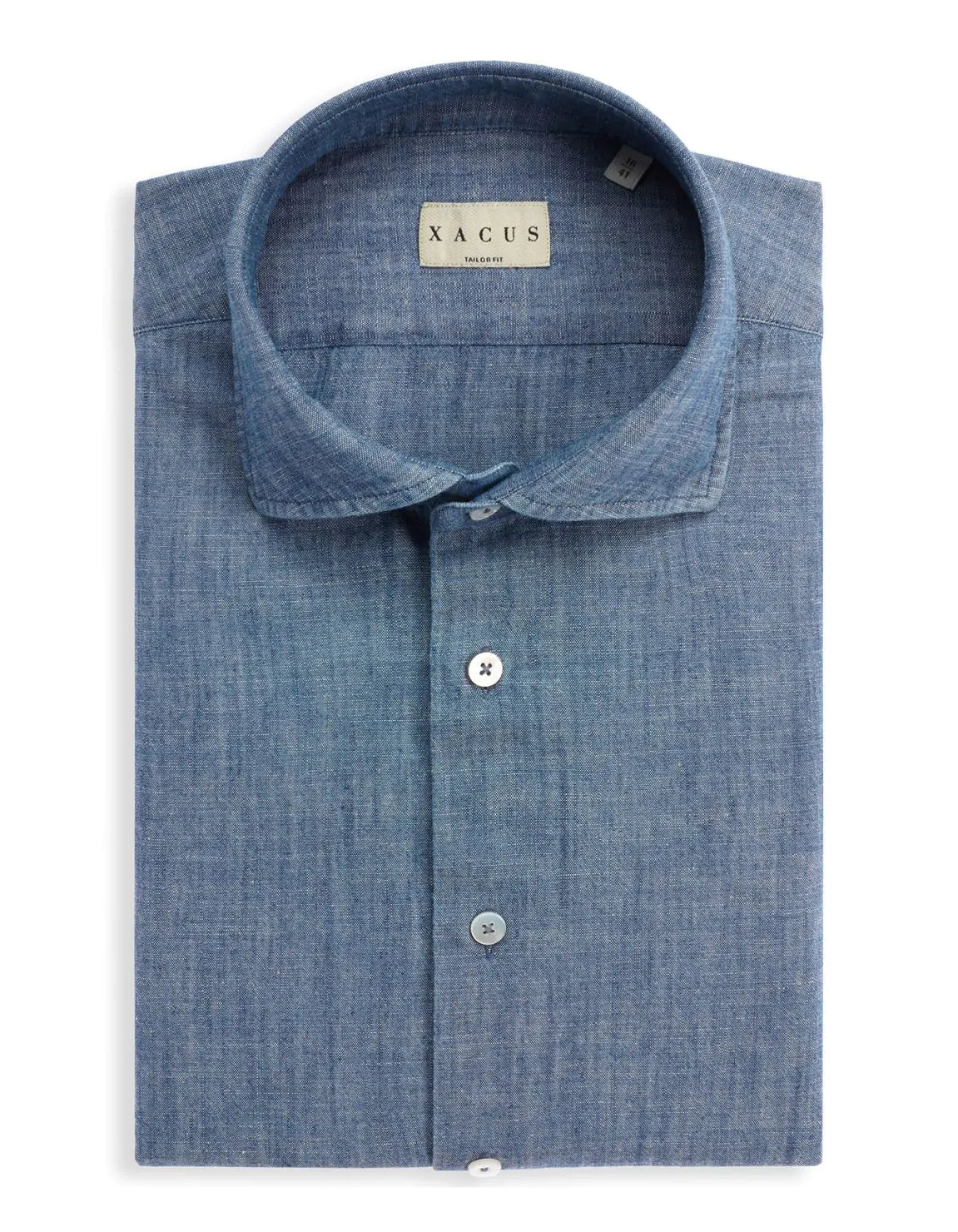 Camicia Xacus in Denim Lavaggio Medio